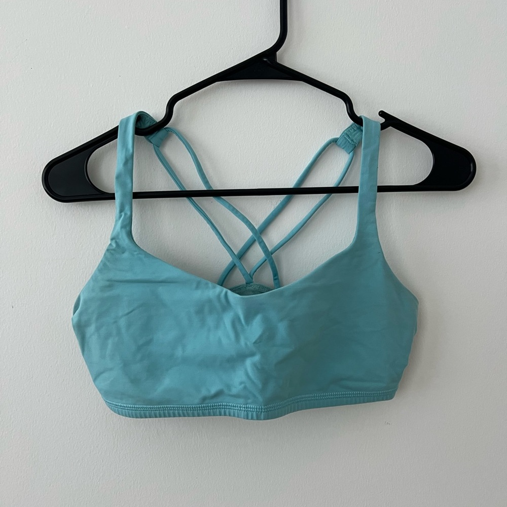 Lululemon blue bra